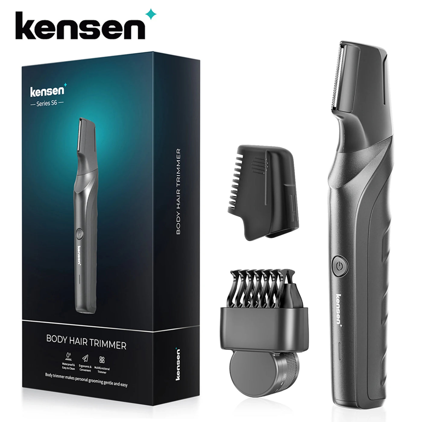 Kensen S6™ – V-Blad Trimmer til Intim & Krop